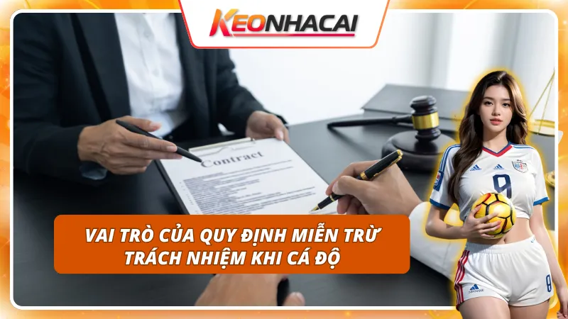 Miễn Trừ Trách Nhiệm 2 Tầm quan trọng của chính sách miễn trừ trách nhiệm khi cá độ