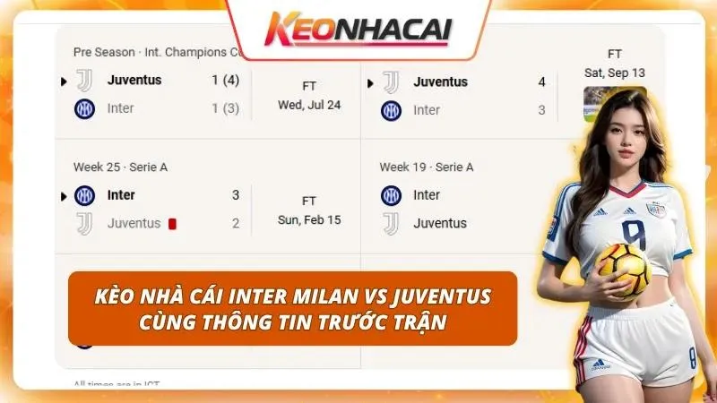 Kèo Nhà Cái Inter Milan vs Juventus | Derby Vòng 19 Serie A 1 Trận Derby d'Italia luôn là tâm điểm thu hút dòng tiền cực lớn